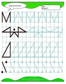 Çizgi Çalışma Sayfaları